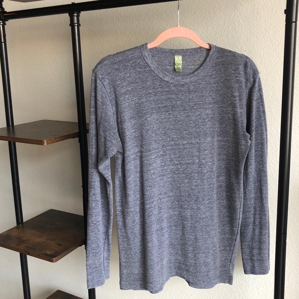 Alternative Earth Eco-Jersey Shirttail Long Sleeve